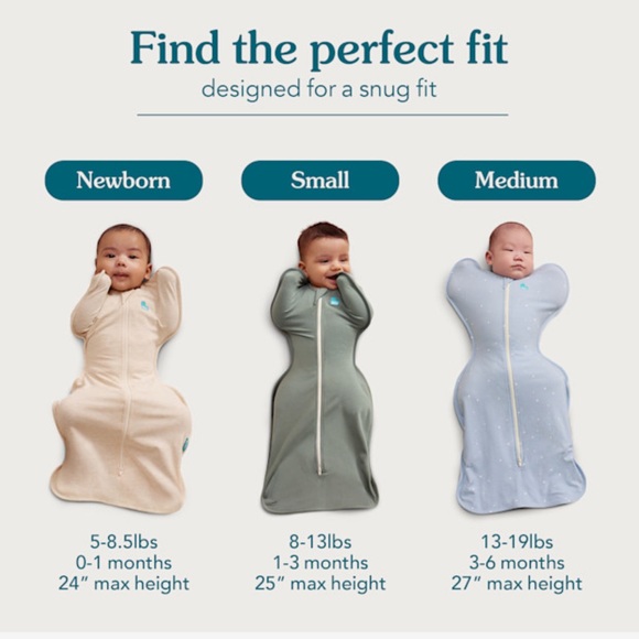 Love to Dream Swaddle Collection - Pink, Green, White - Picture 3 of 11